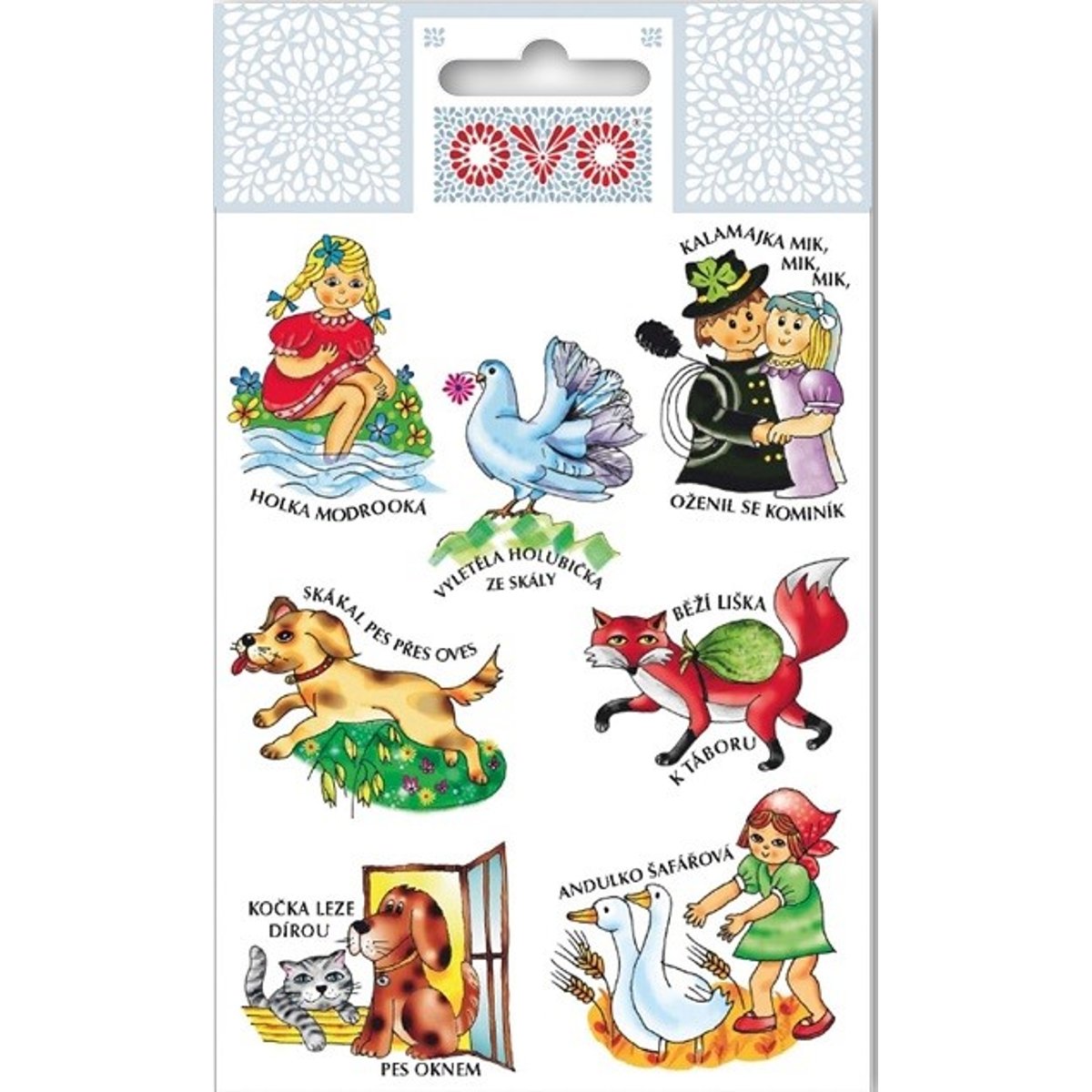 Velikonoční obtisky na vajíčka – říkadla