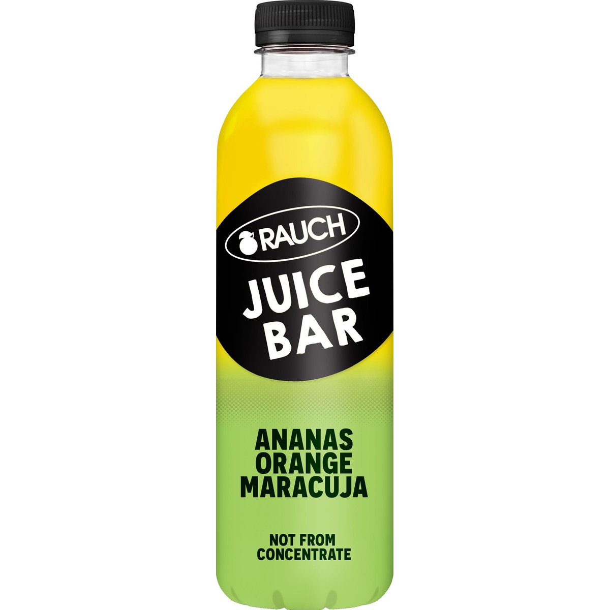 Rauch Juice Bar vegan Ananas, maracuja a pomeranč