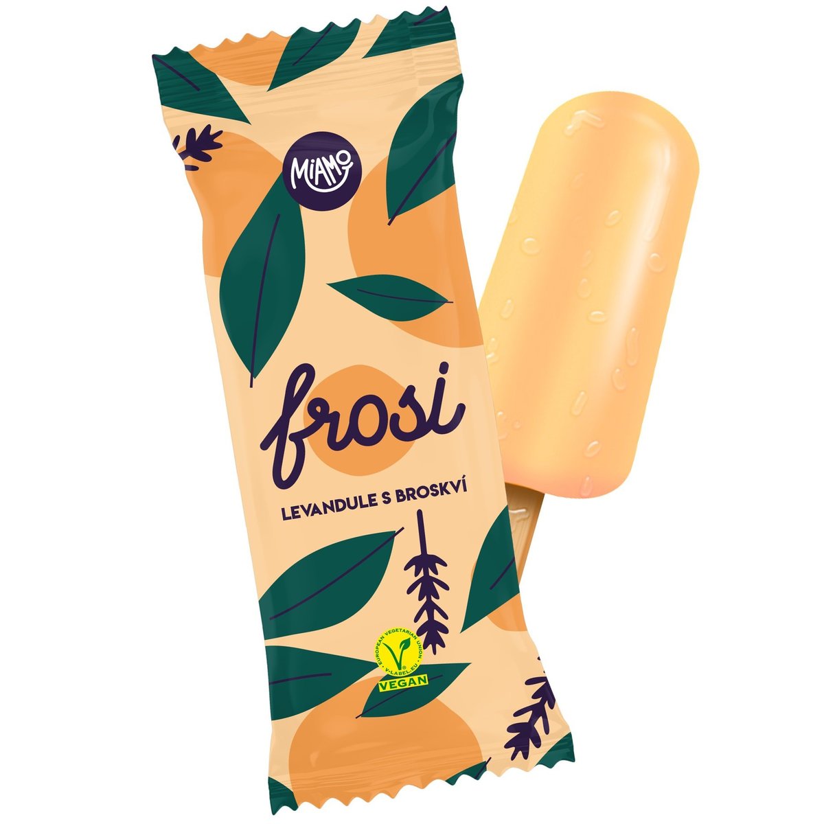 Miamo Frosi Nanuk broskev a levandule