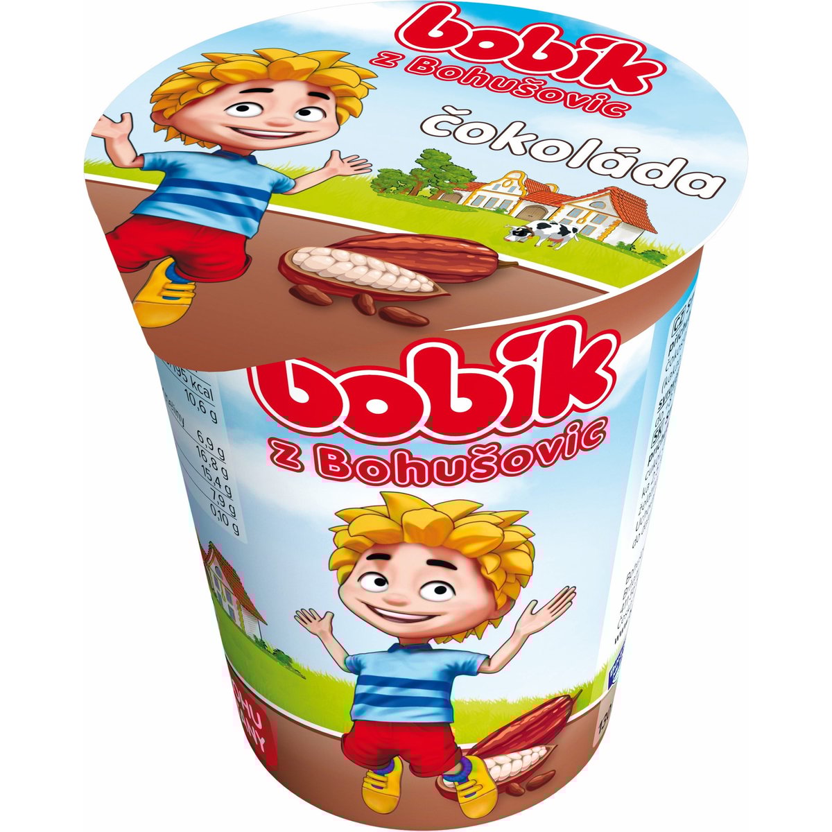 Bobík Maxi smetanový krém čokoládový