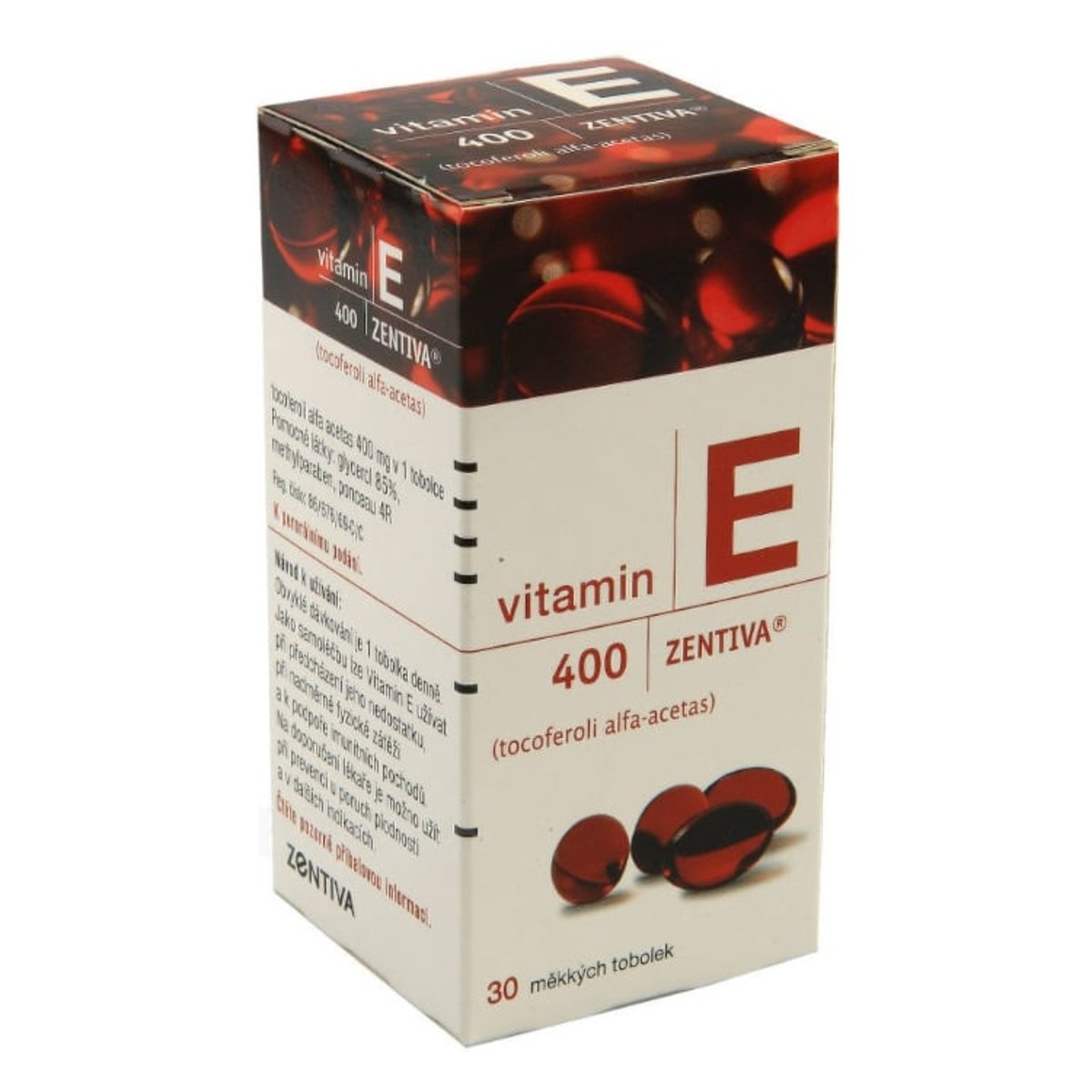 VITAMIN E ZENTIVA 400MG Měkká tobolka 30