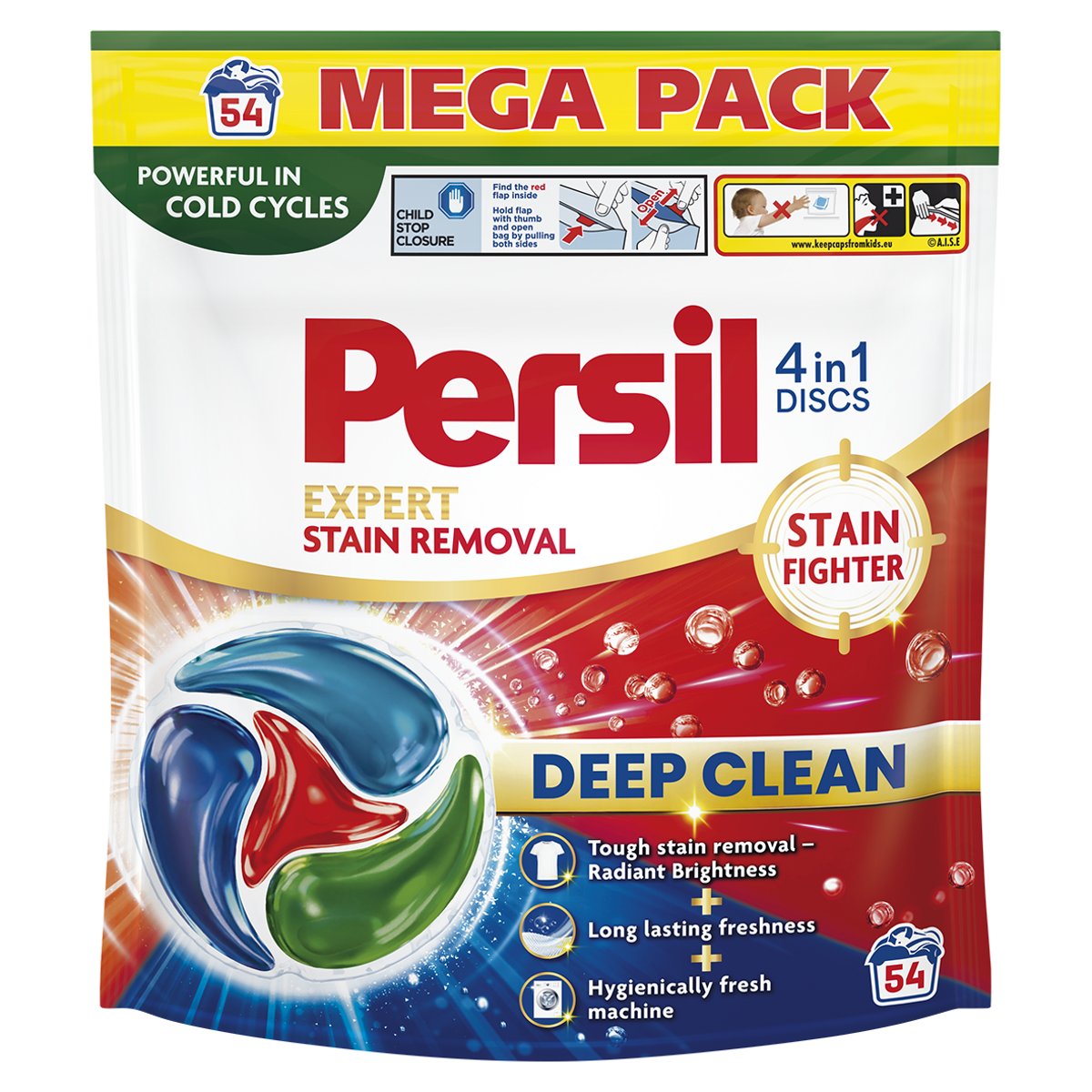 Persil Stain Removal Expert kapsle na praní, 54 praní