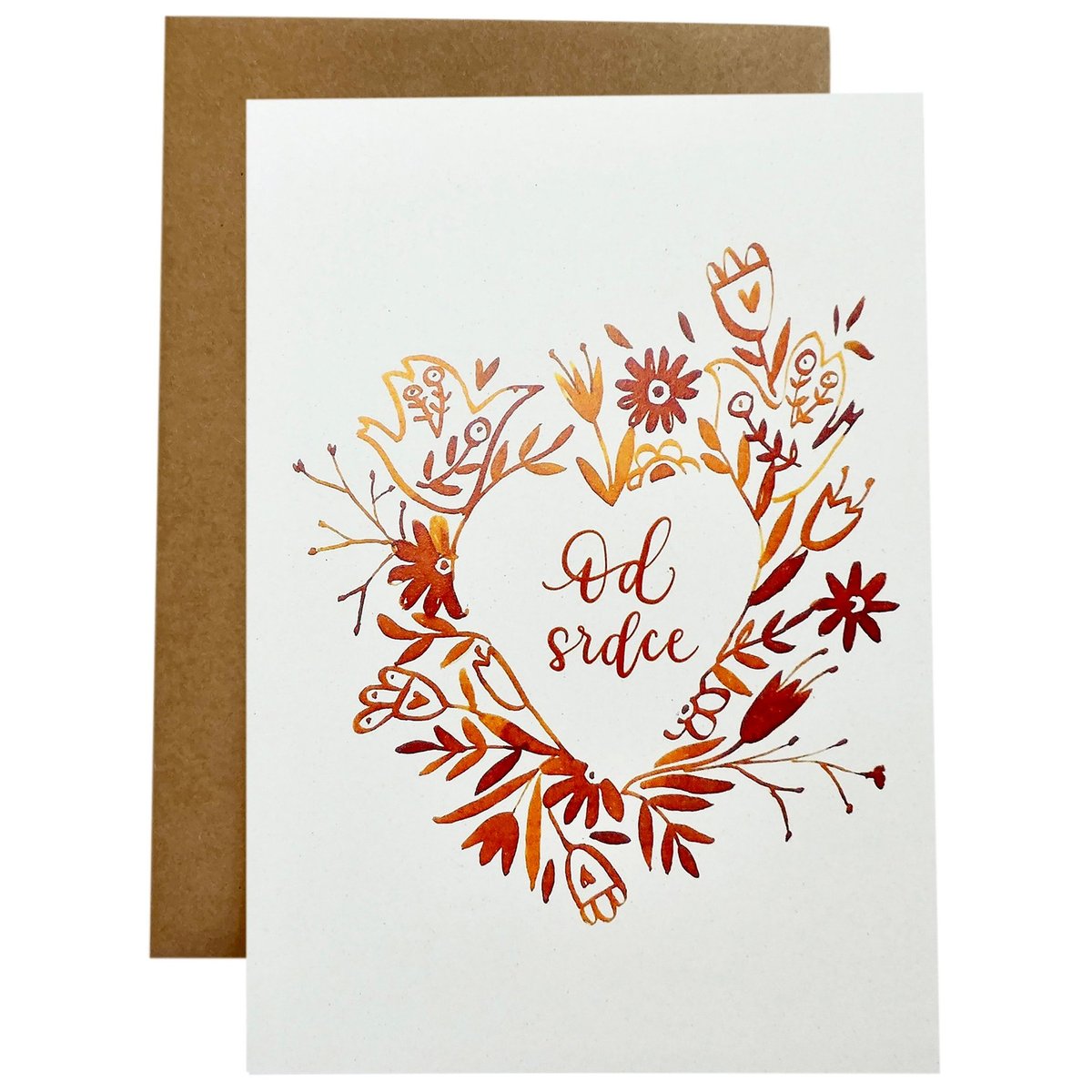 Be Nice EKO Přání Od srdce