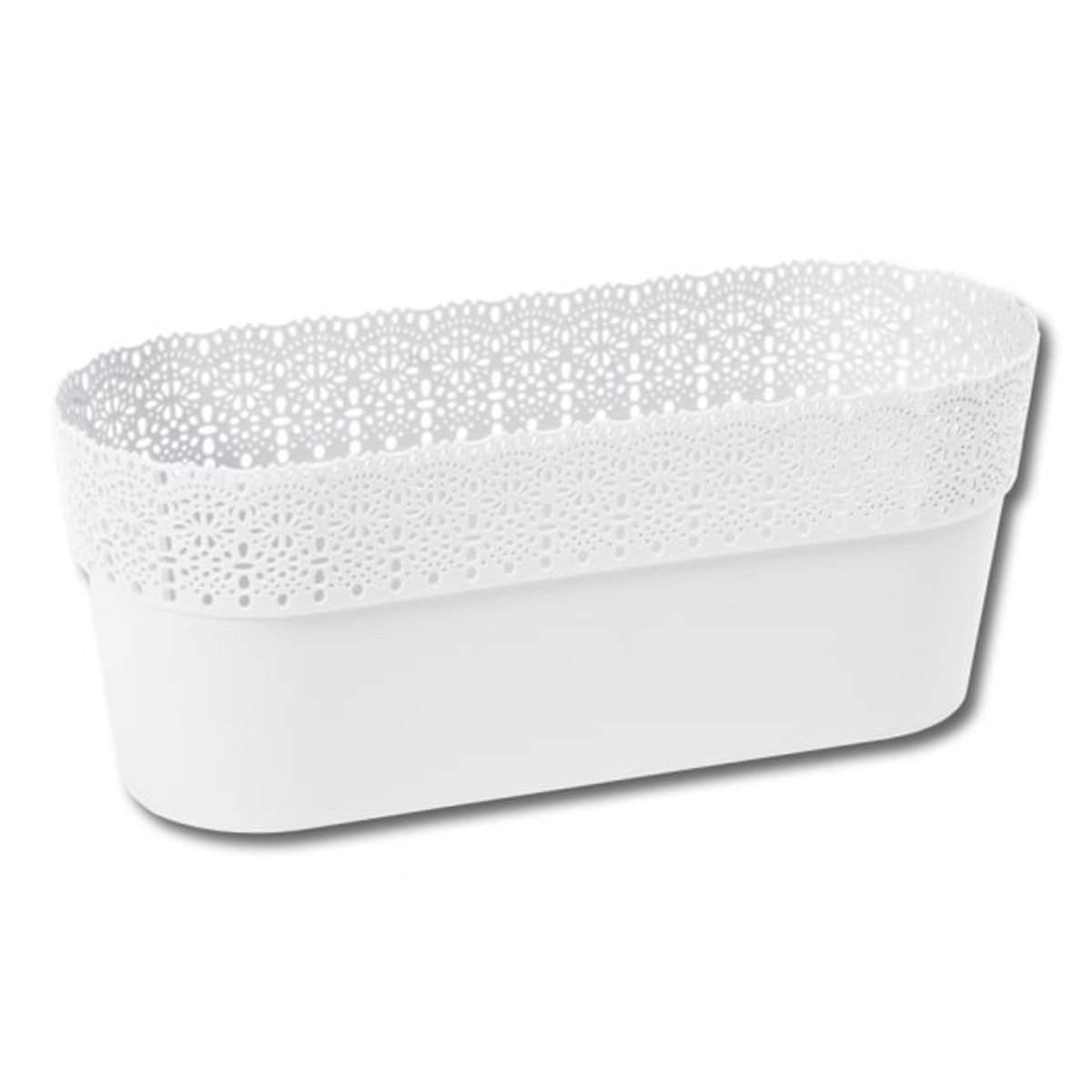 Truhlík Bella 30 cm, bílý