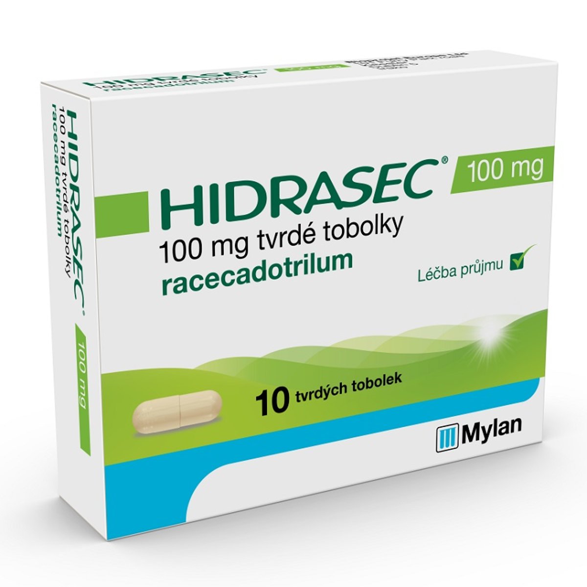 HIDRASEC 100MG Tvrdá tobolka 10