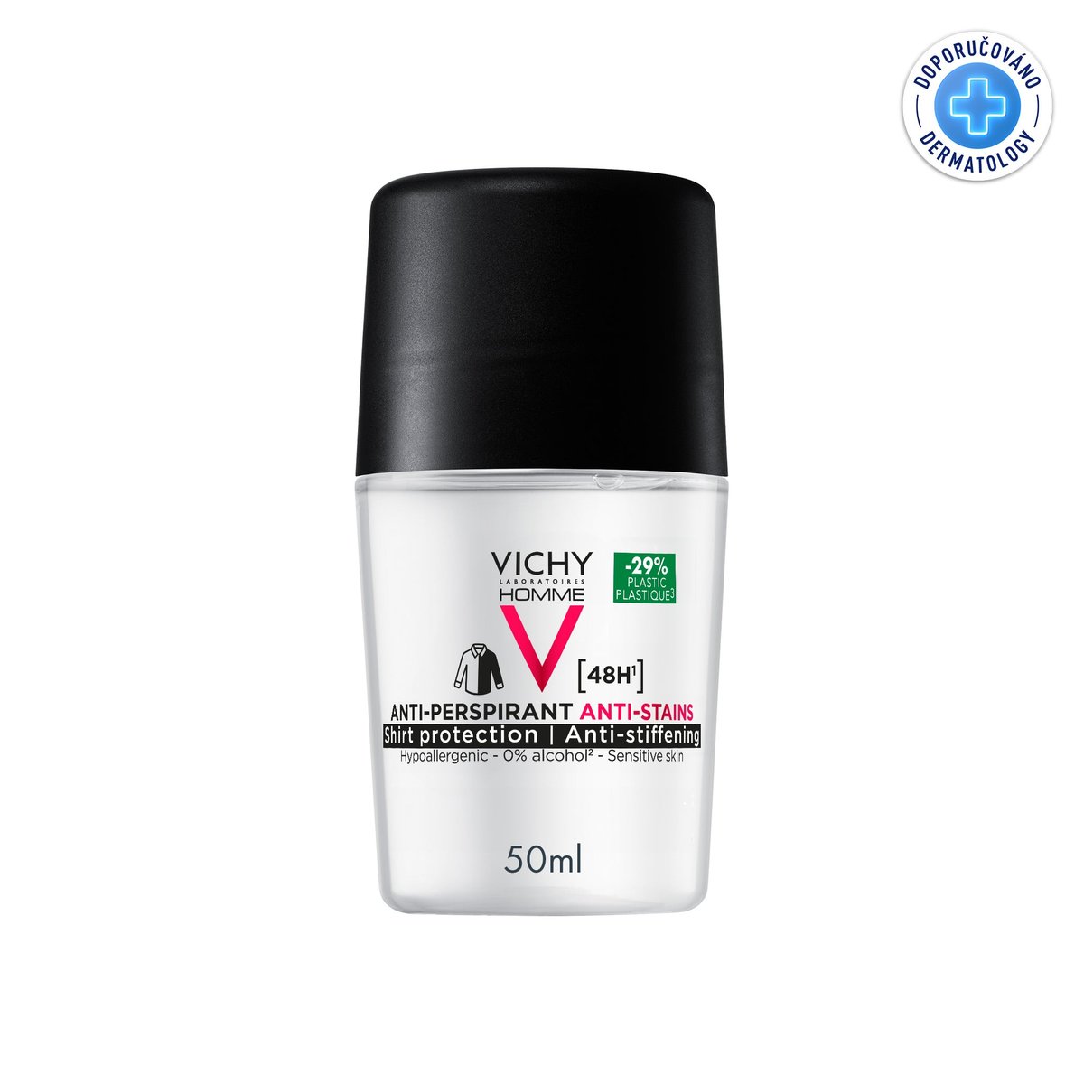 VICHY HOMME anti-transpirant roll-on 50ml