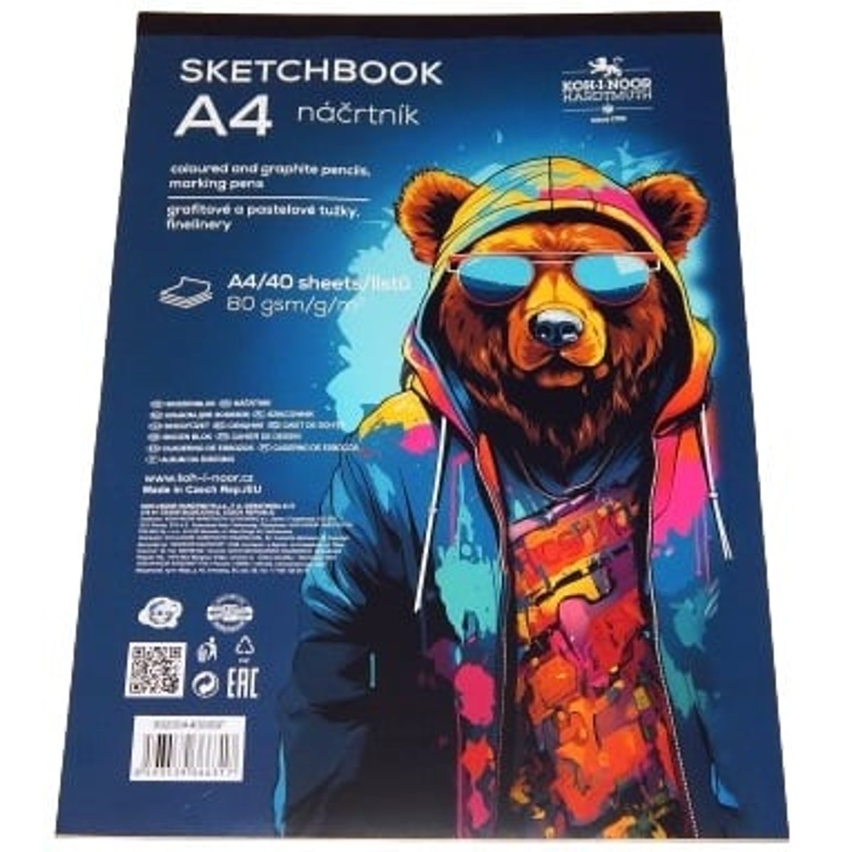 Koh-i-noor Náčrtník A4, 40 listů