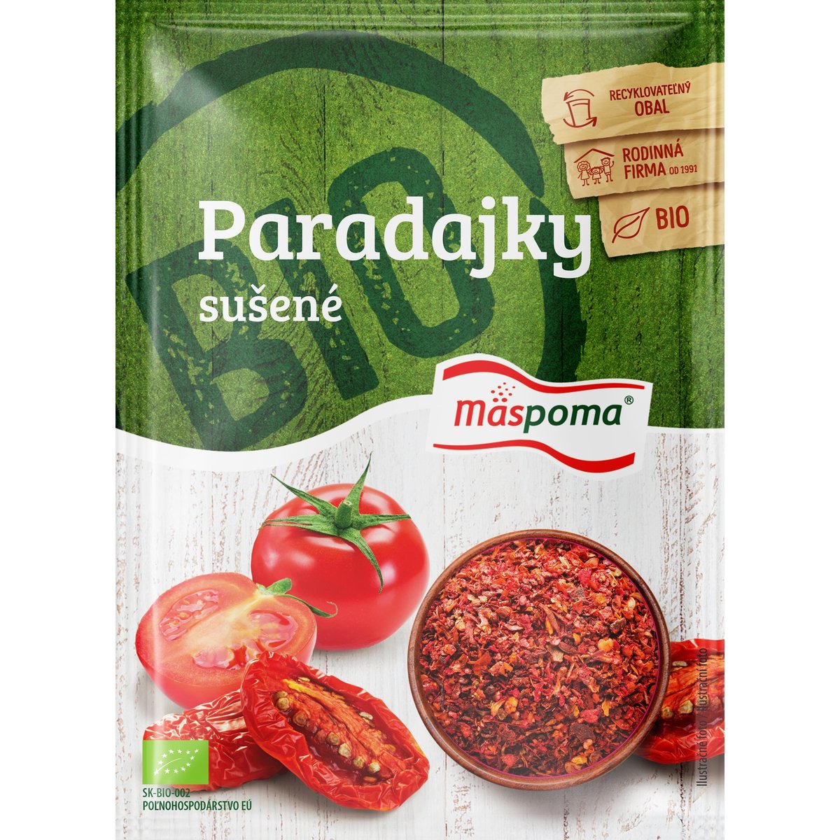 Mäspoma BIO Rajčata sušená