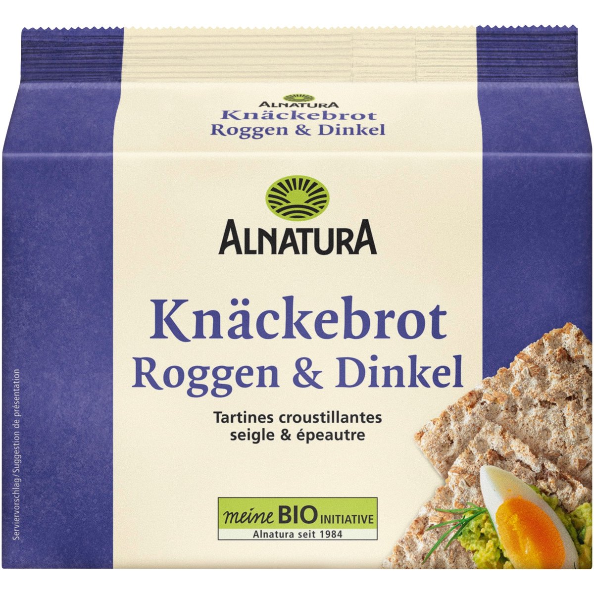 Alnatura BIO Knäckebrot z celozrnné žitné a špaldové mouky