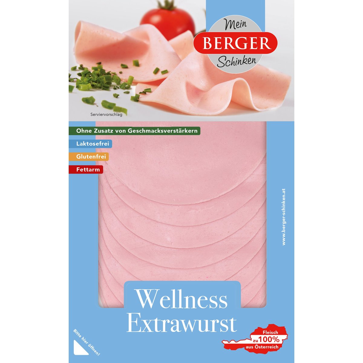 Berger Wellness jemný salám