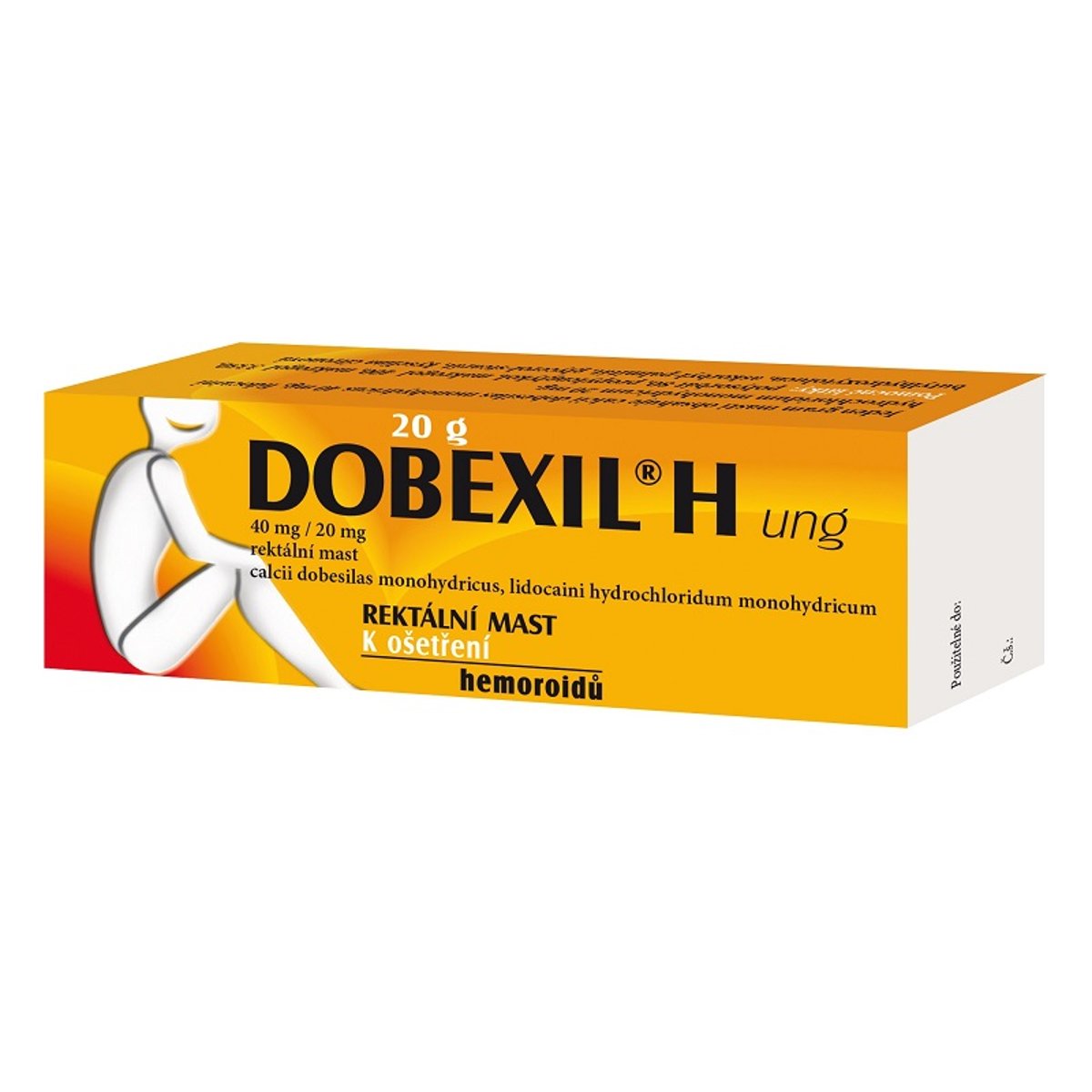 DOBEXIL H UNG 40MG/20MG Rektální mast 1X20G