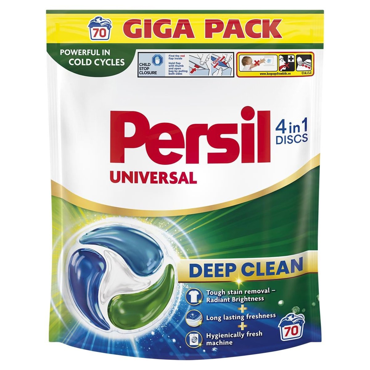 Persil Discs (70PD/bal) Univerzal Giga