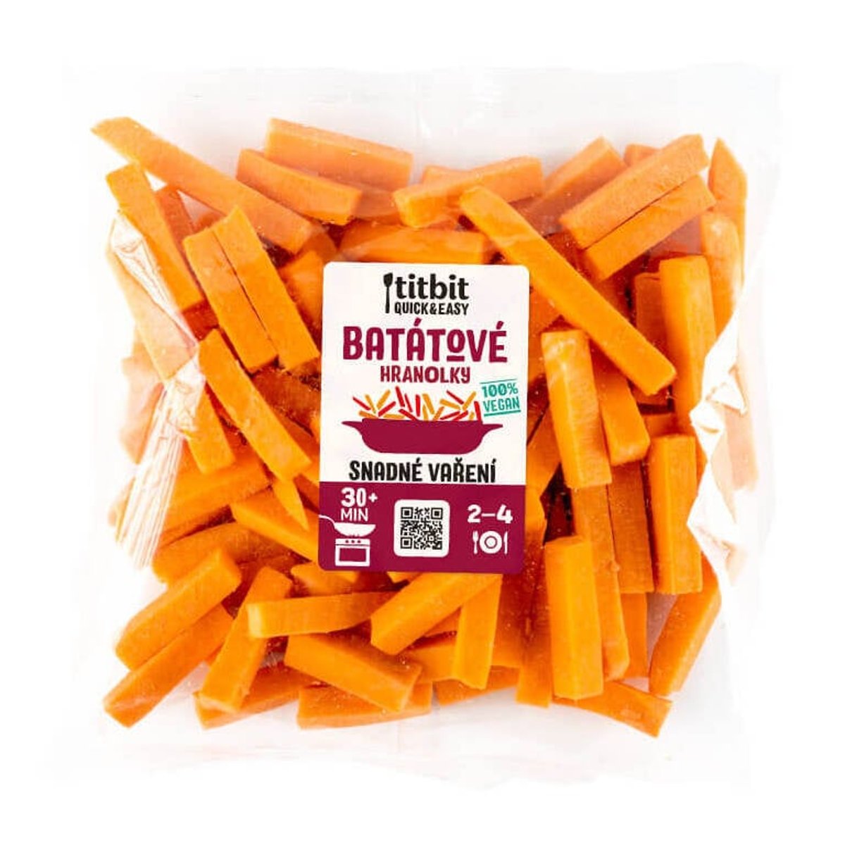 Titbit Quick & easy Batátové hranolky