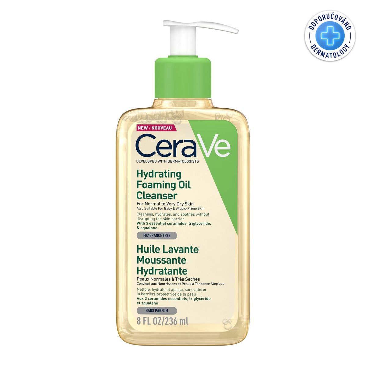 CeraVe Čisticí pěnící olej 236ml