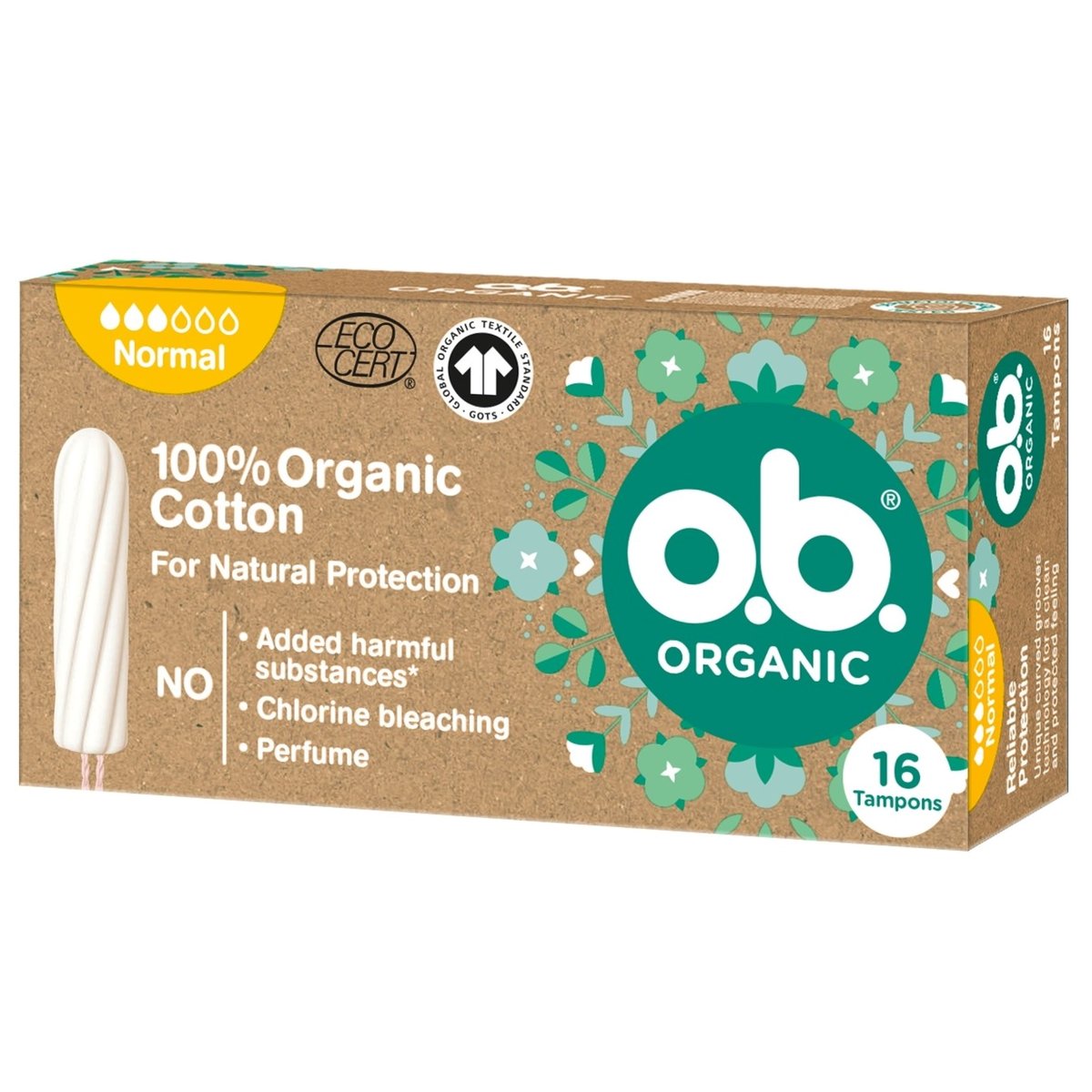 o.b. Tampony Organic Normal