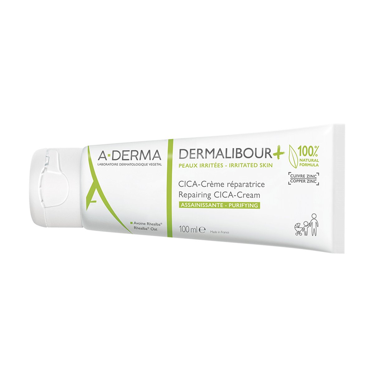 A-DERMA Dermalibour+ Reparační CICA-Krém 100ml