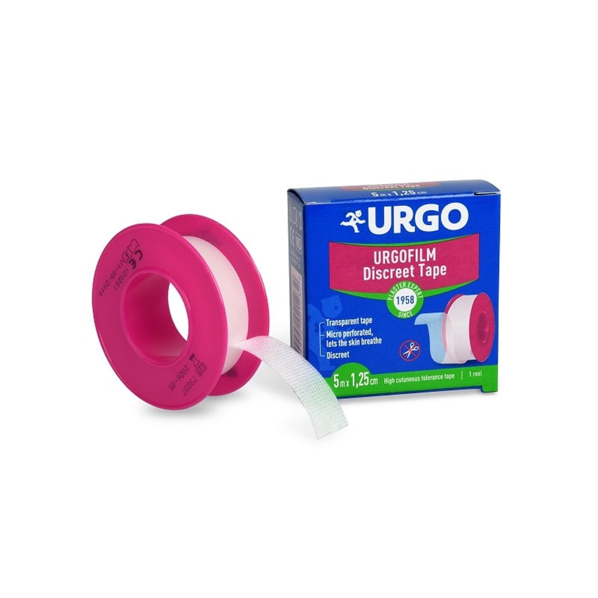 URGO FILM Transparentní náplast 1.25cmx5m