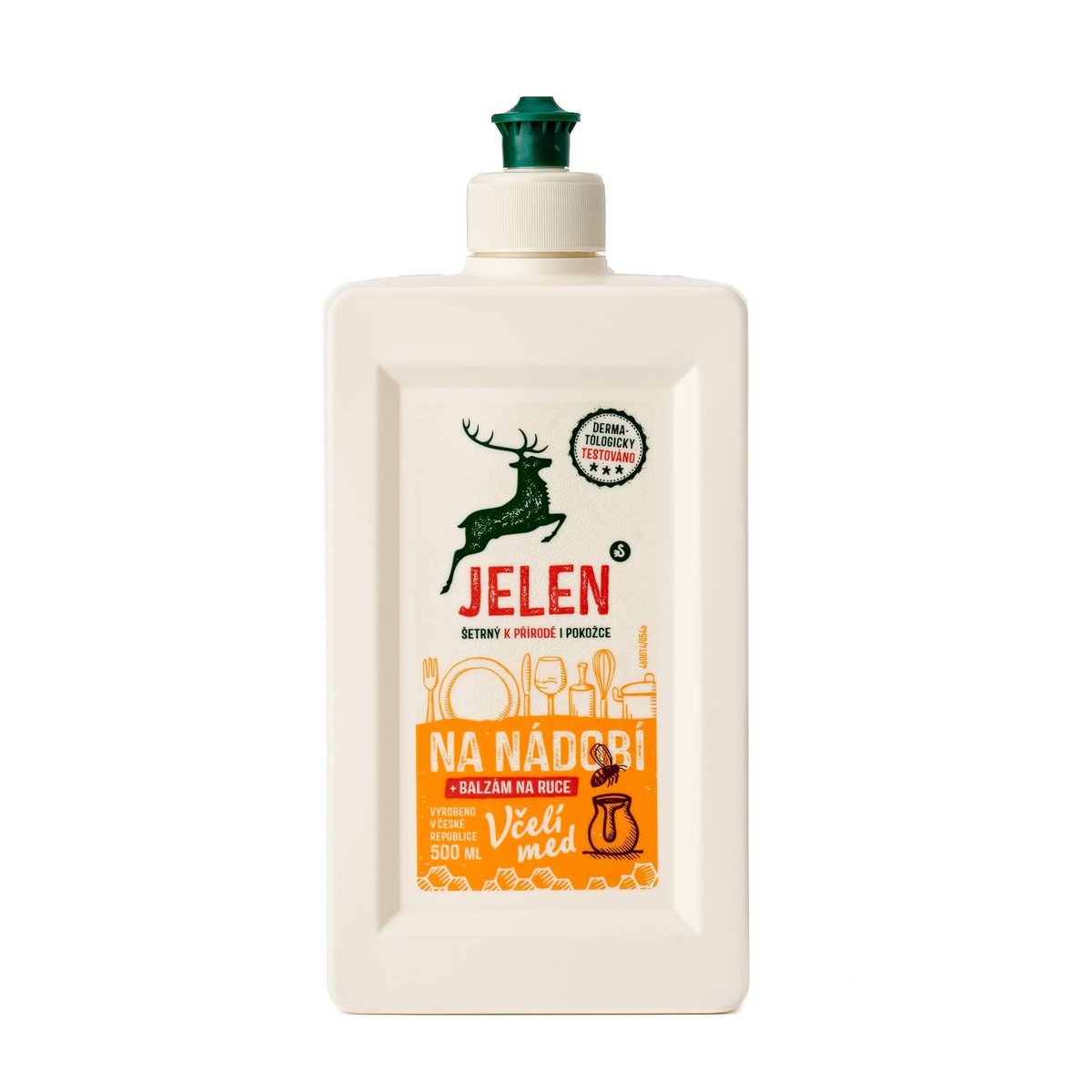 Jelen na ruční mytí nádobí včelí med