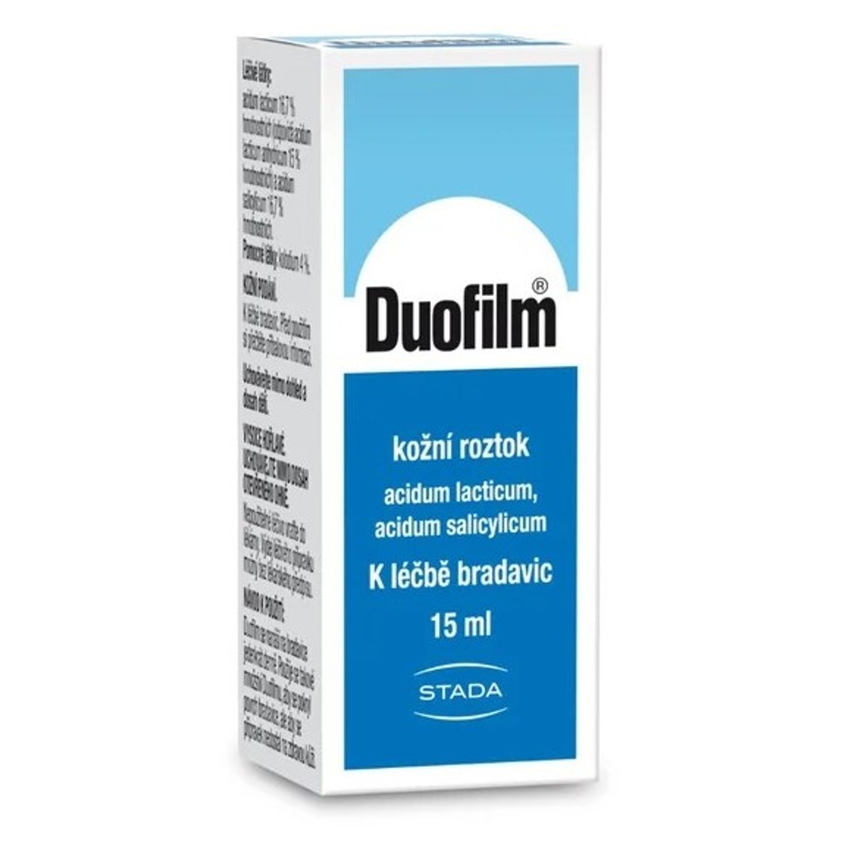 DUOFILM 167MG/G+167MG/G Kožní roztok 15ML