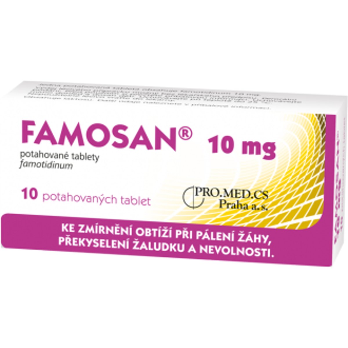 FAMOSAN 10MG Potahovaná tableta 10