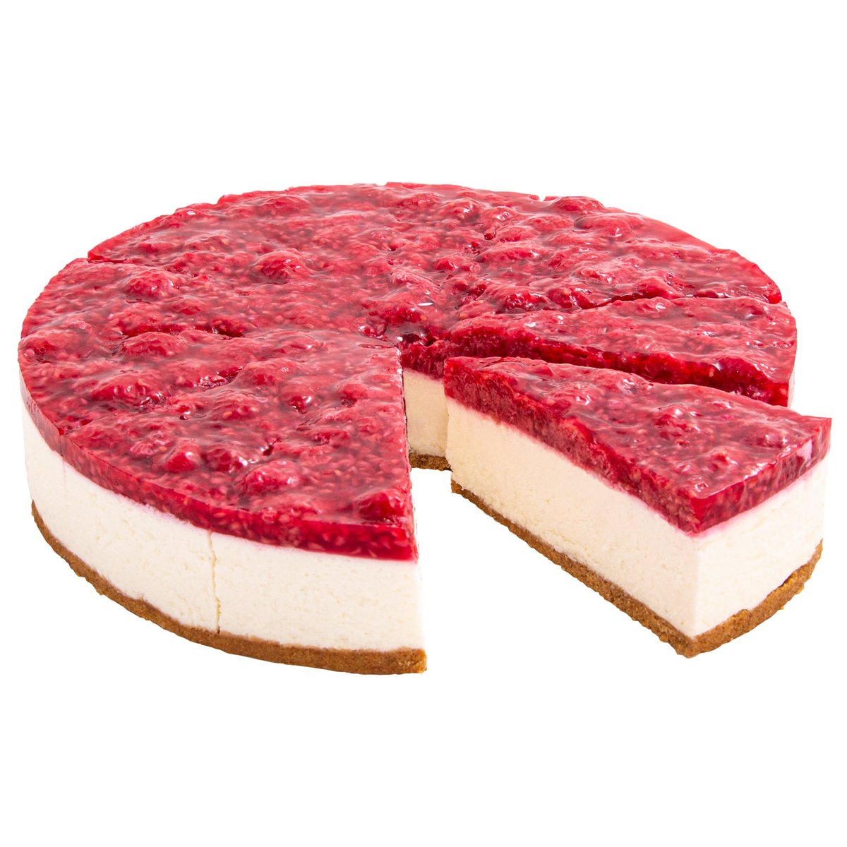 CrossCafe Berry white s malinami dort