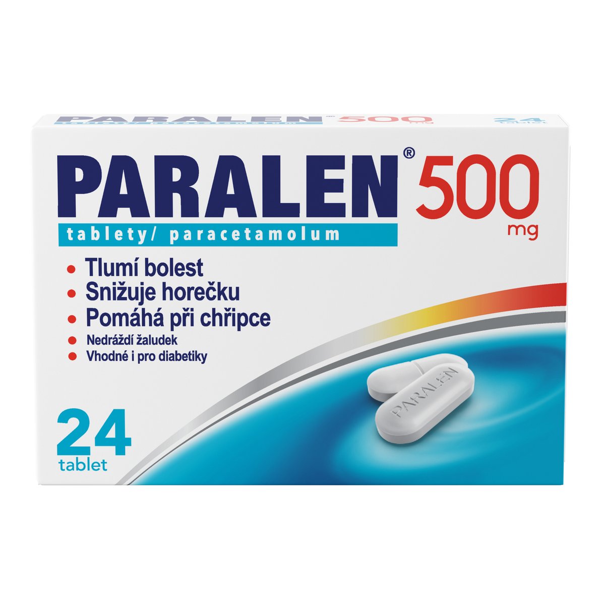 PARALEN 500MG Tableta 24