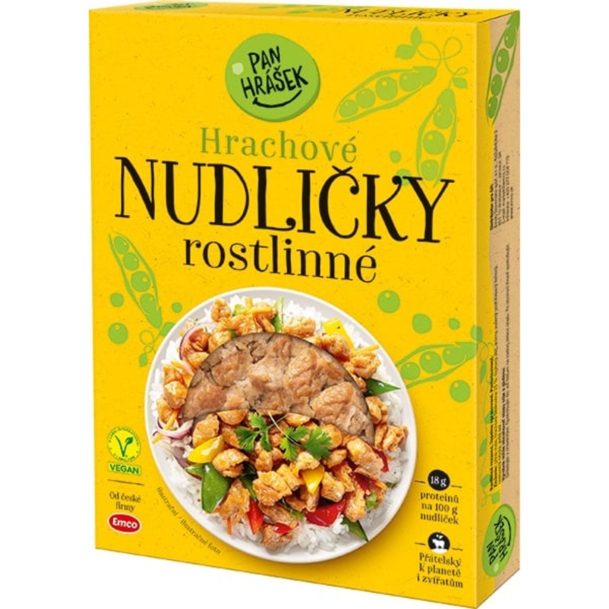 Pan Hrášek Rostlinné nudličky