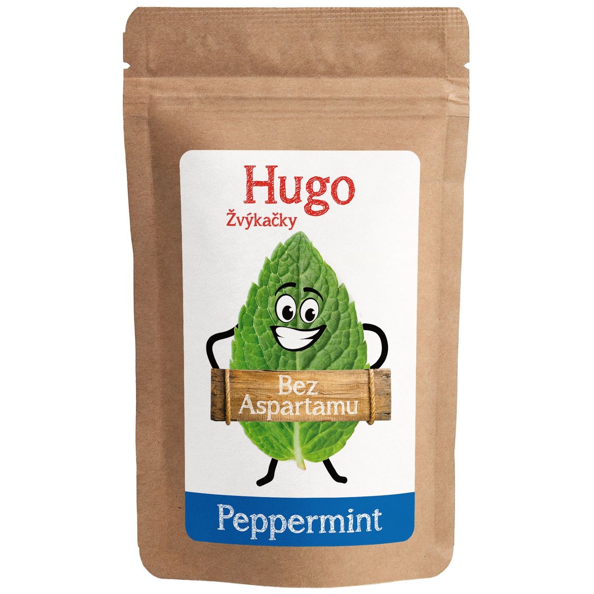 Hugo Žvýkačky bez aspartamu Peppermint