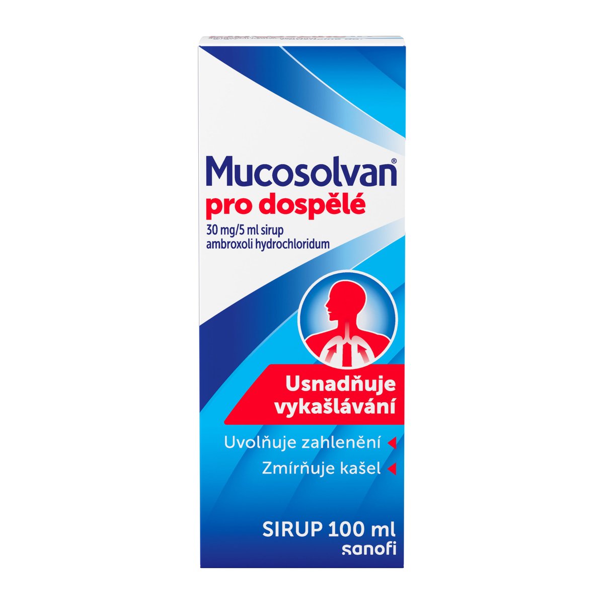 MUCOSOLVAN PRO DOSPĚLÉ 30MG/5ML sirup 1X100ML