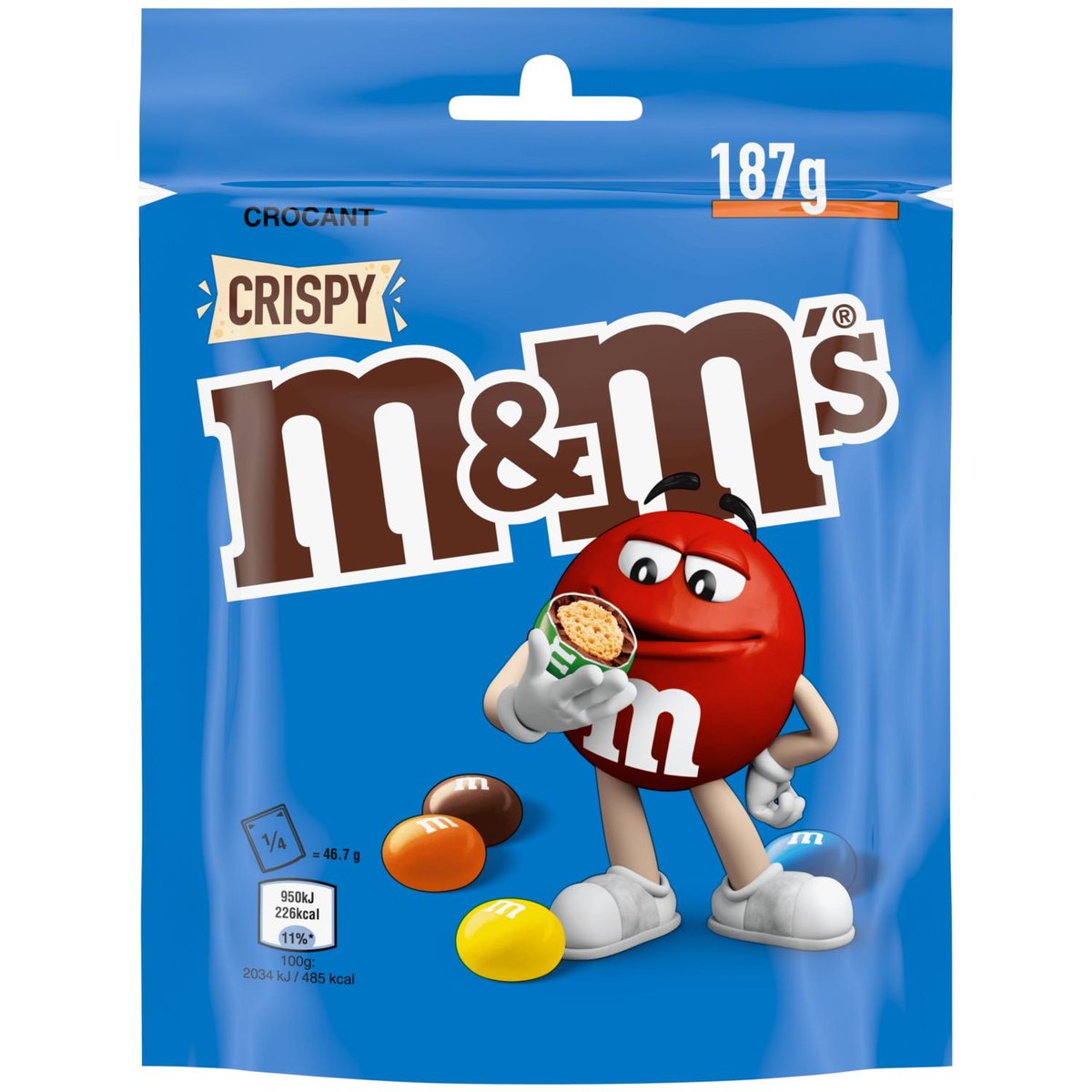 M&M's Crispy čokoládové dražé