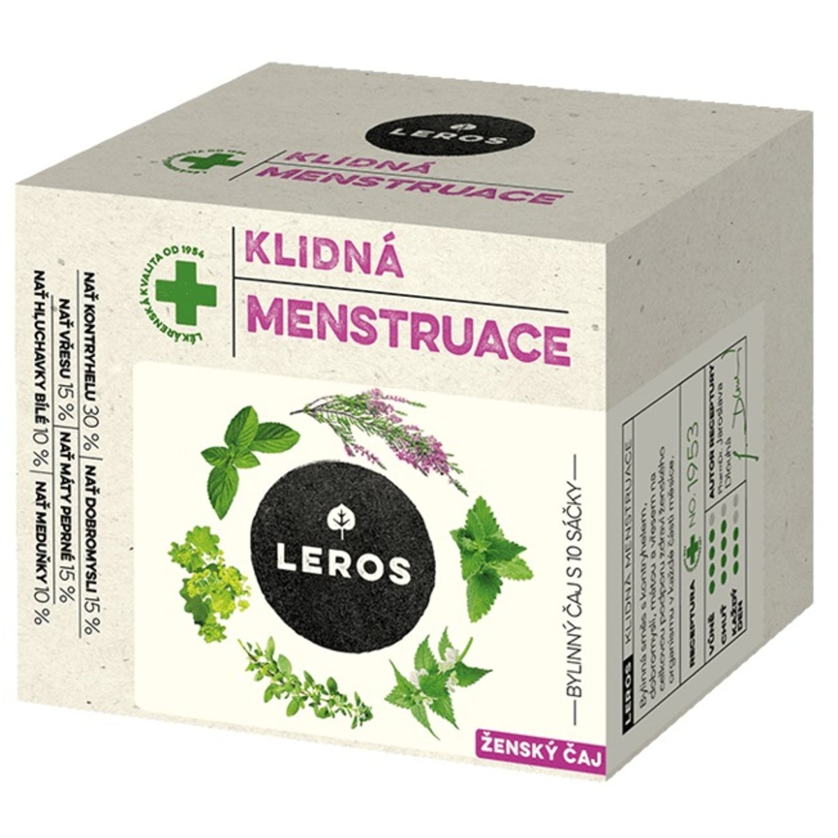 Leros Klidná menstruace