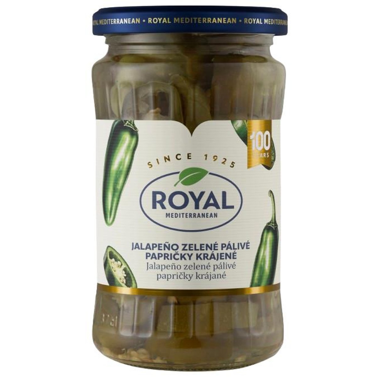 Royal Zelené jalapeno papriky plátky