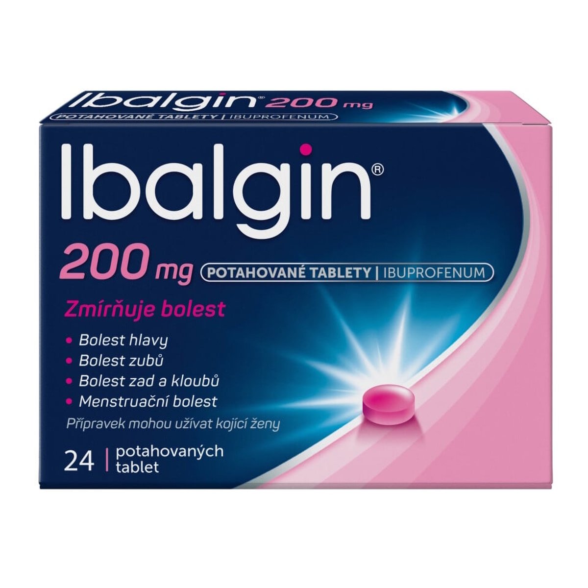 IBALGIN 200MG Potahovaná tableta 24