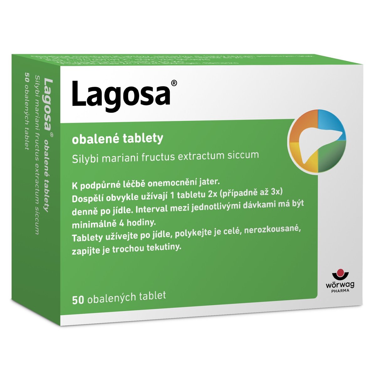 LAGOSA Obalená tableta 50