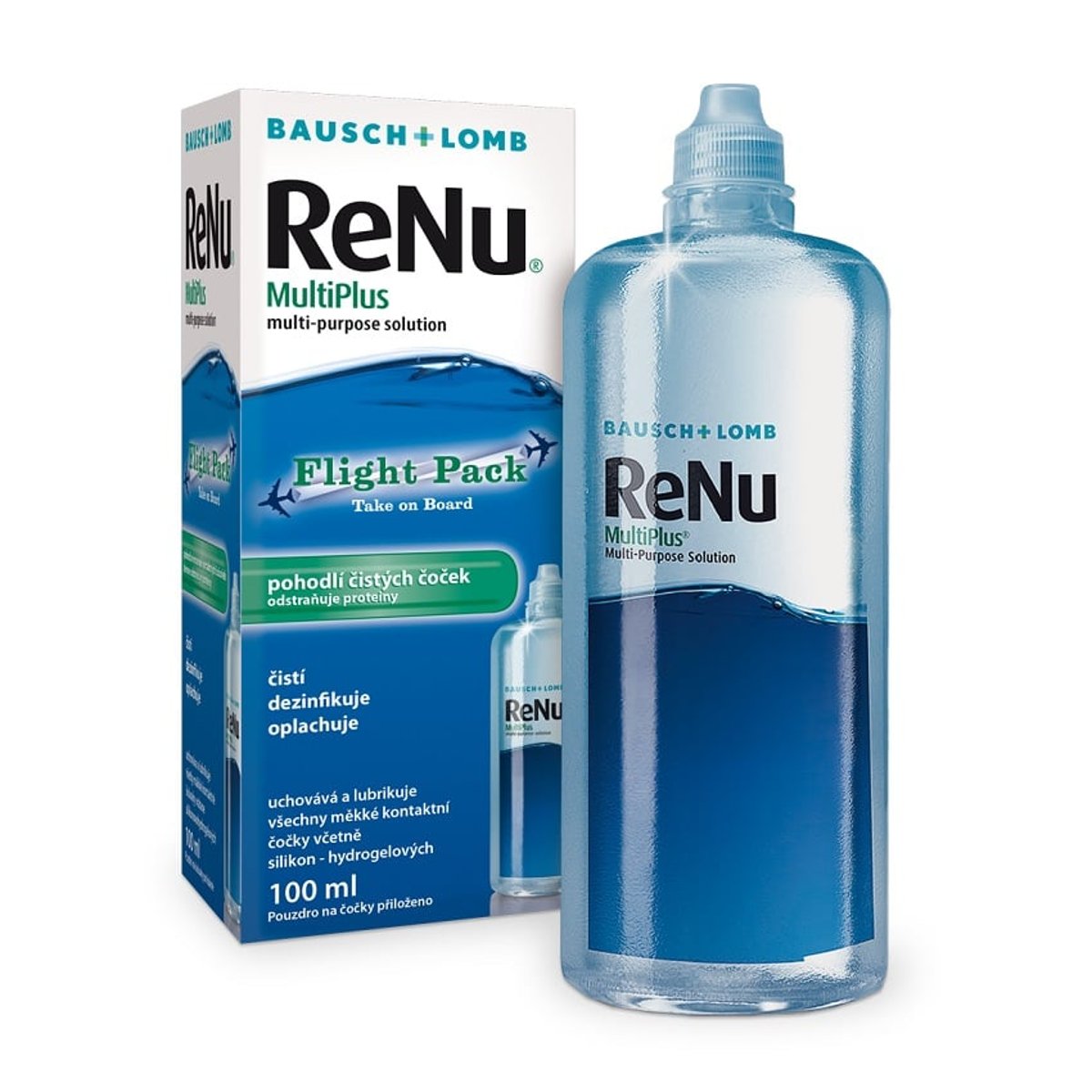 ReNu MultiPlus Flight Pack 100ml Bausch+Lomb