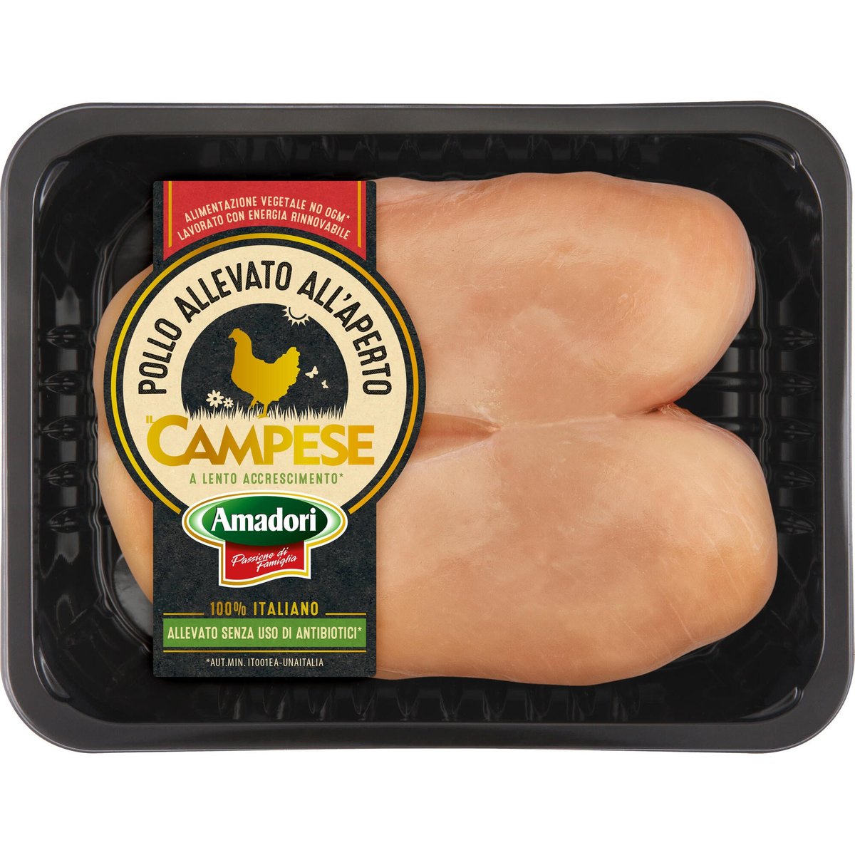 Campese Kuřecí prso bez kůže z volného chovu