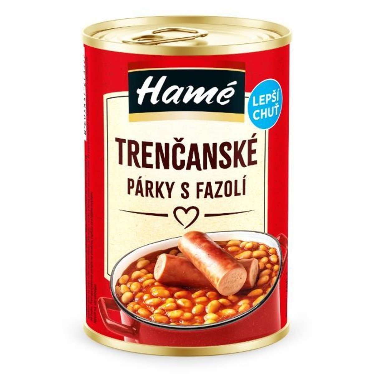 Hamé Trenčanské párky s fazolí