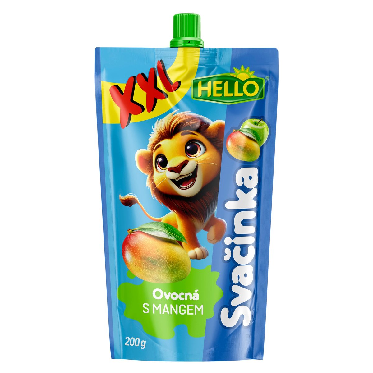 Hello Ovocná svačinka XXL s mangem kapsička