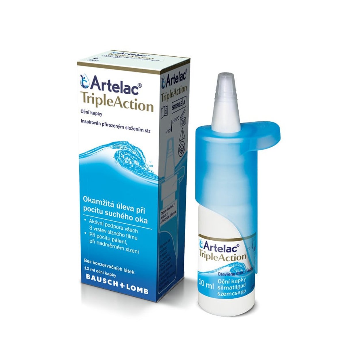 Artelac TripleAction oční kapky 10ml Bausch+Lomb
