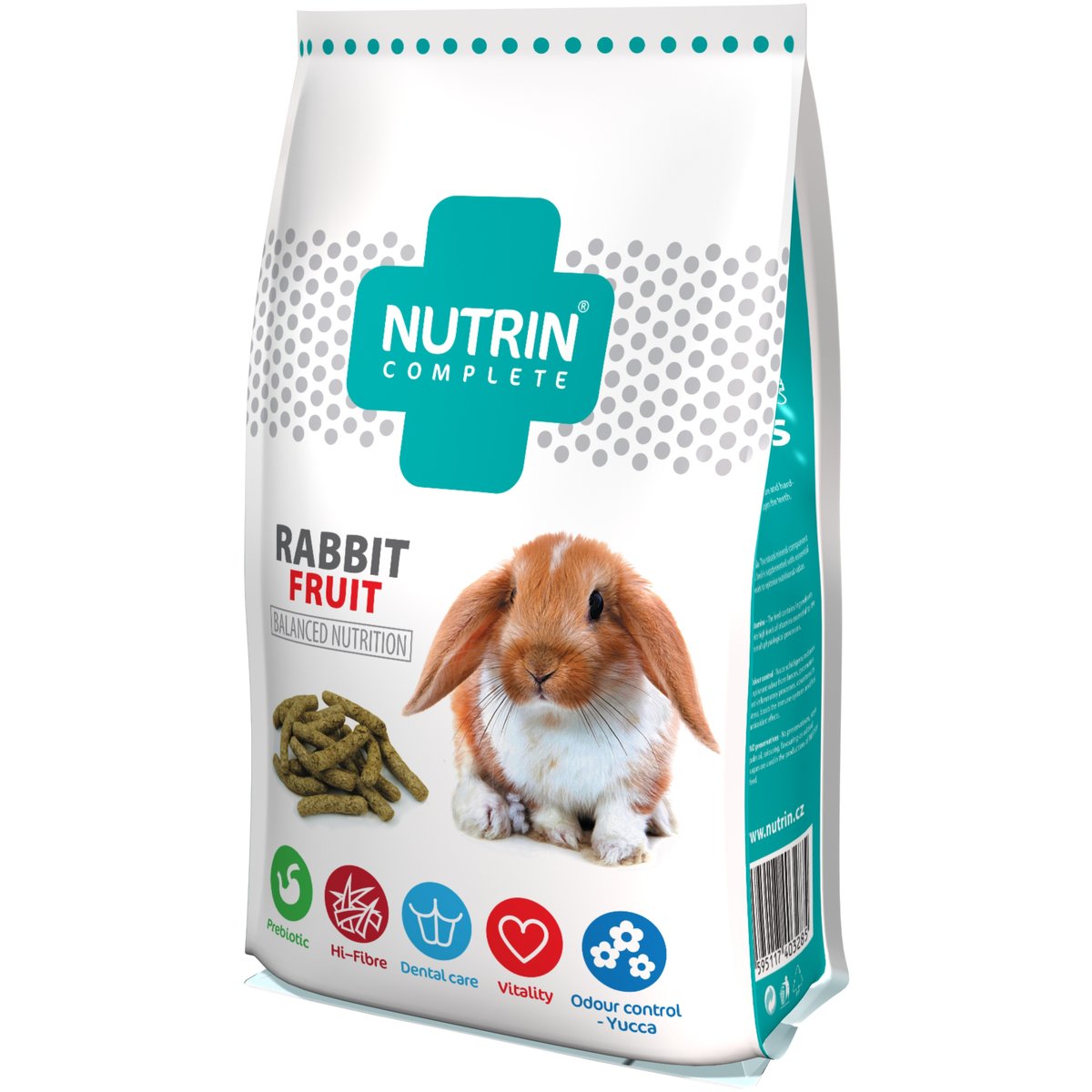 Nutrin Complete Králík Adult Fruit 400 g