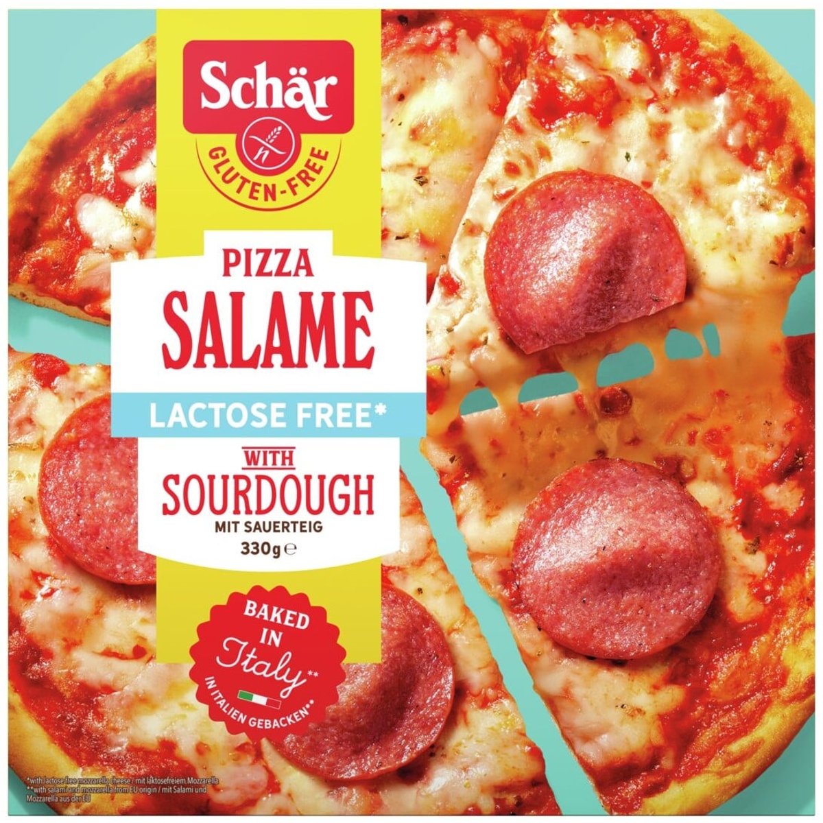 Schär Pizza Salame bez lepku a laktózy