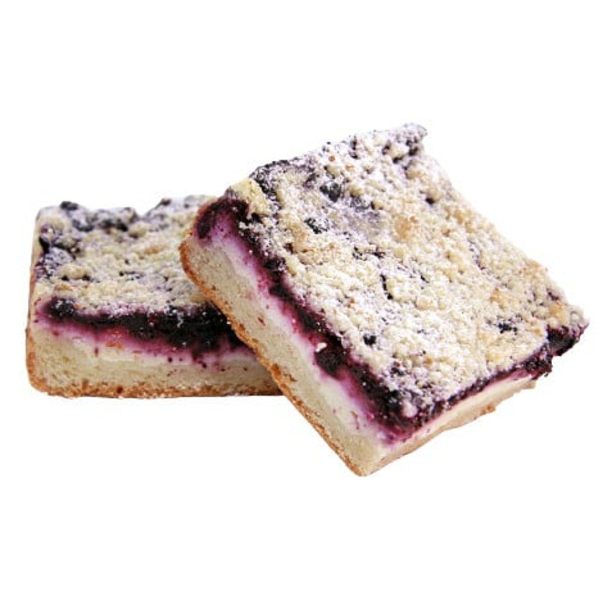 DoDo Kynutý koláč s borůvkami a tvarohem bez lepku, 2 ks