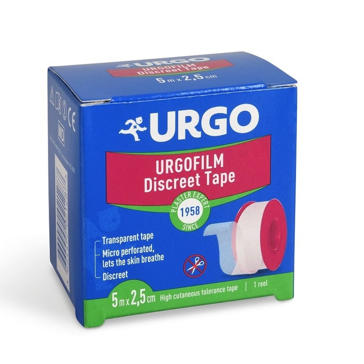 URGO FILM Transparentní náplast 2.5cmx5m