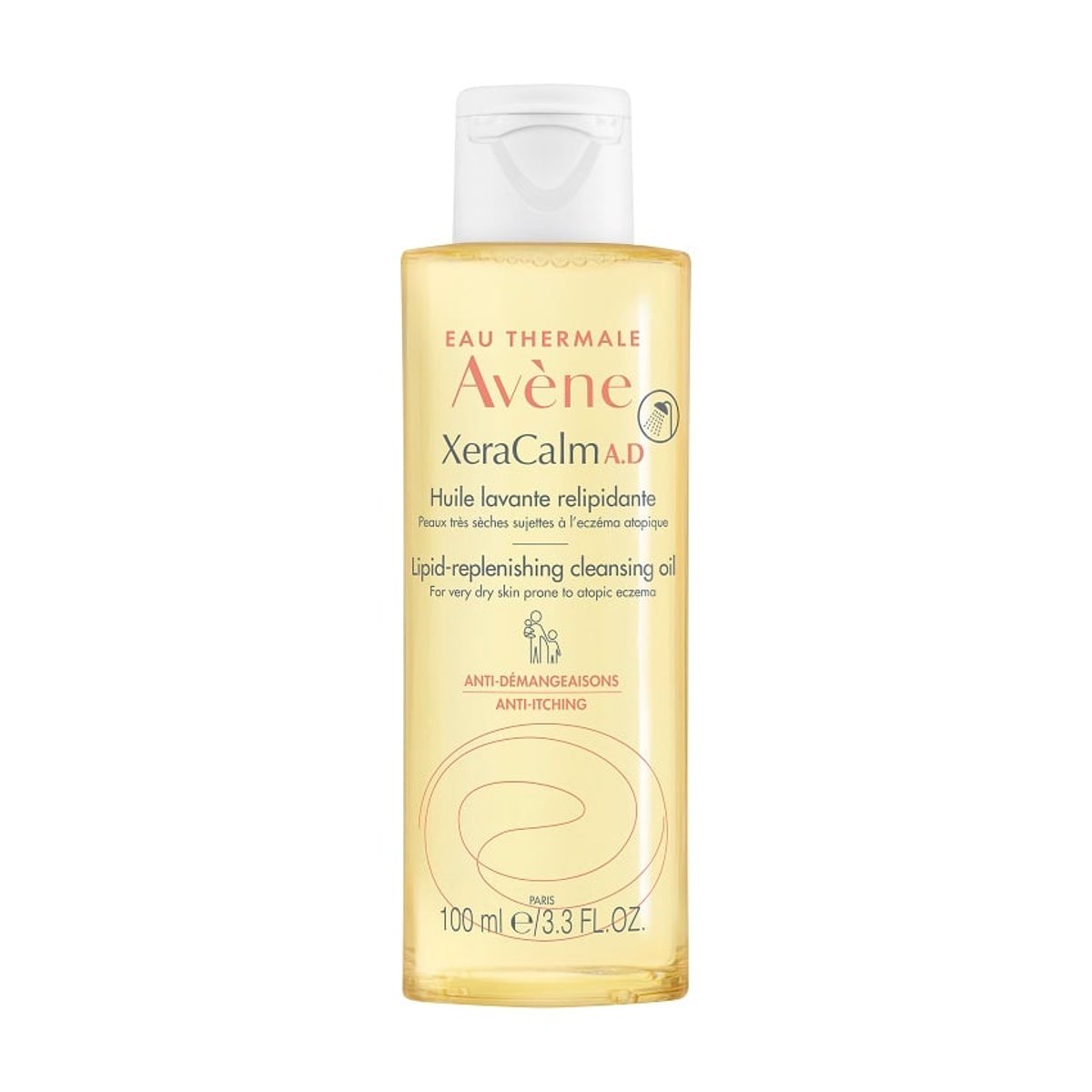 AVENE XeraCalm A.D Relipidační mycí olej 100ml