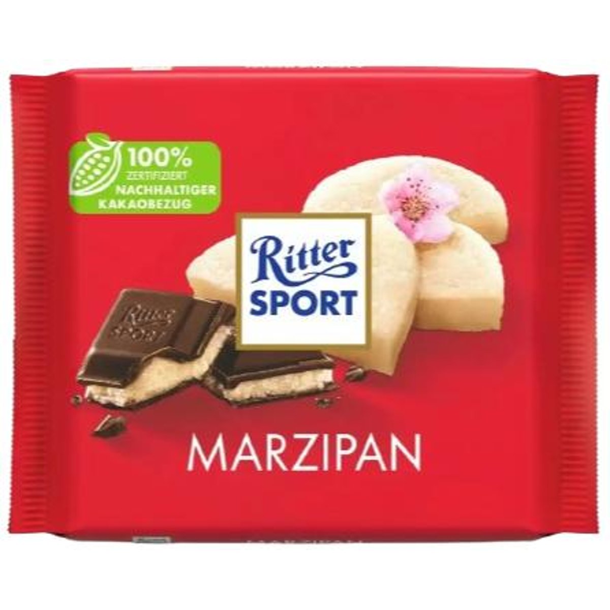 Ritter Sport Hořká čokoláda s marcipánem