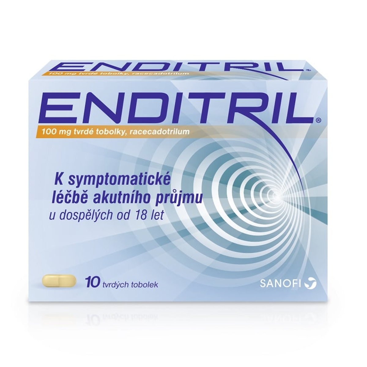 ENDITRIL 100MG Tvrdá tobolka 10