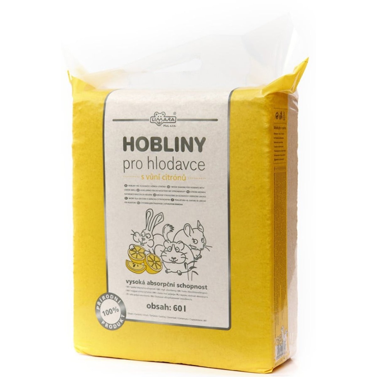 Hobliny s vůní citron LIMARA 60 l