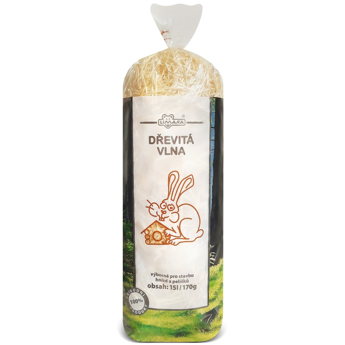 Vlna dřevitá LIMARA 15 l