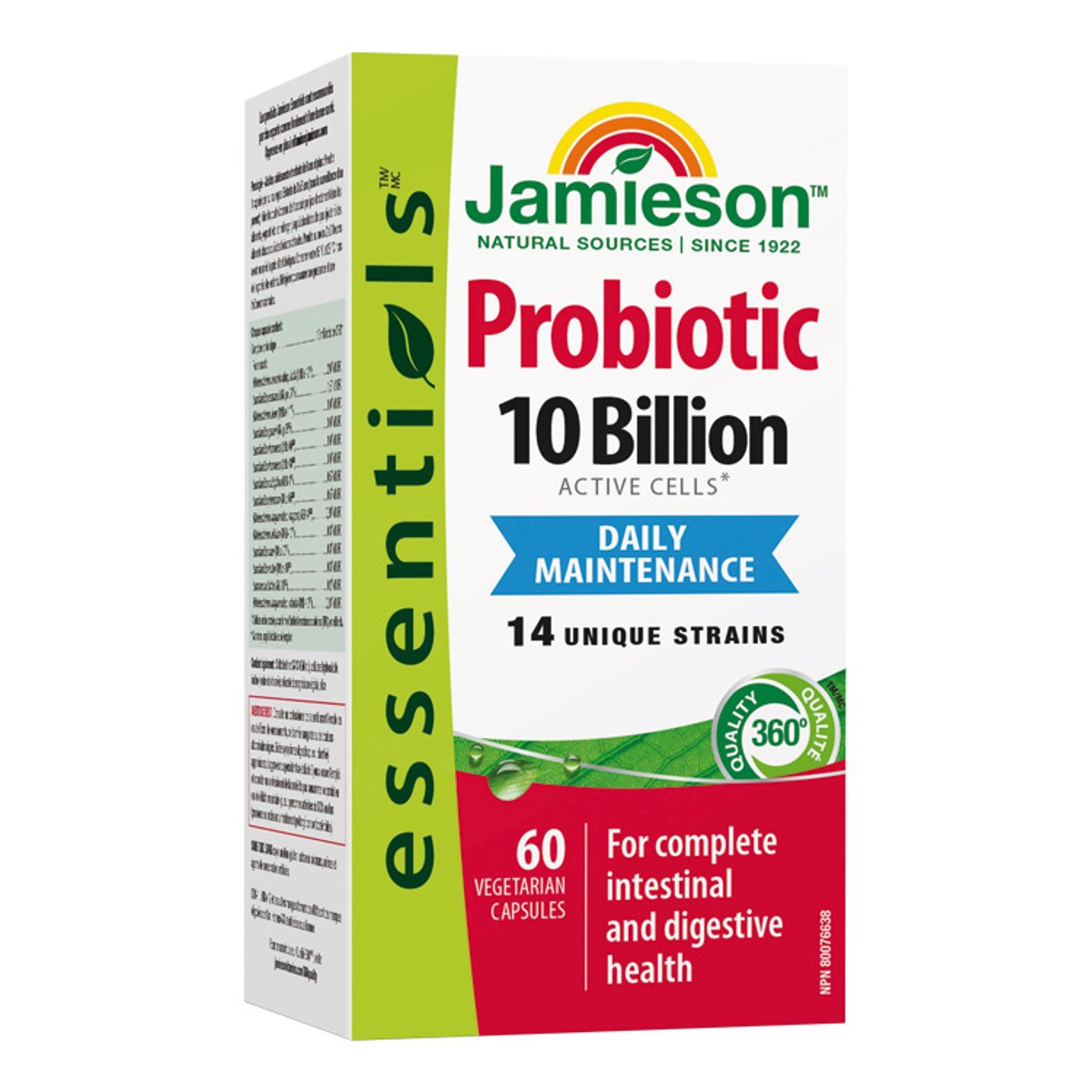 JAMIESON Probiotic 10 miliard cps.60