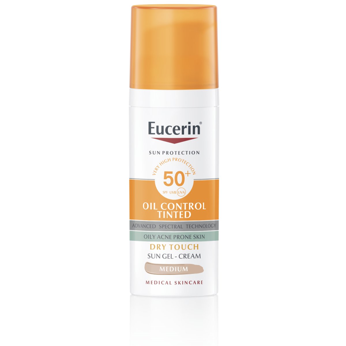 Eucerin SUN OilControlTinted SPF50+ tmavý 50ml